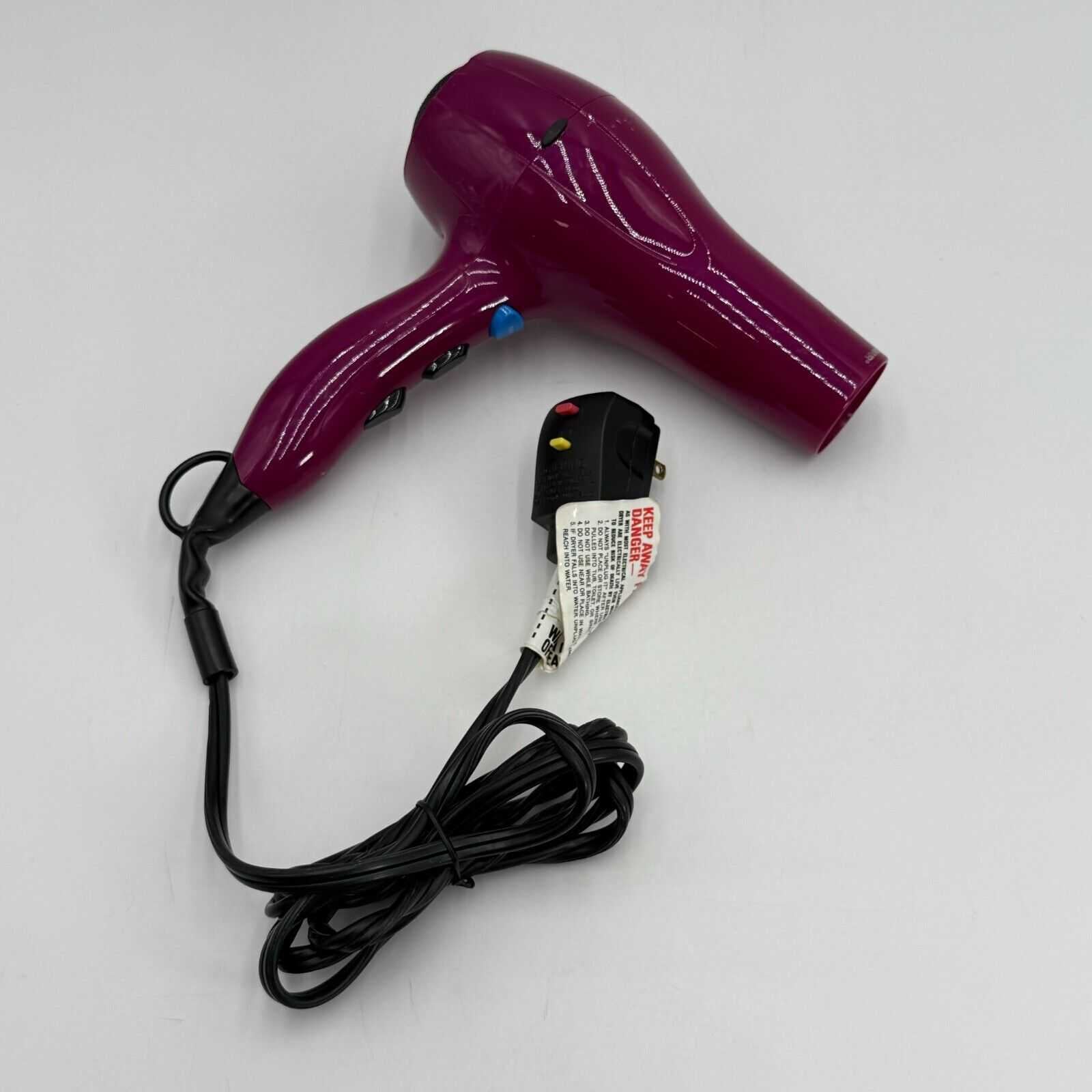 Infiniti Pro Conair Hair Blow Dryer 4 Settings Hot Warm Cool Cold High Low Speed