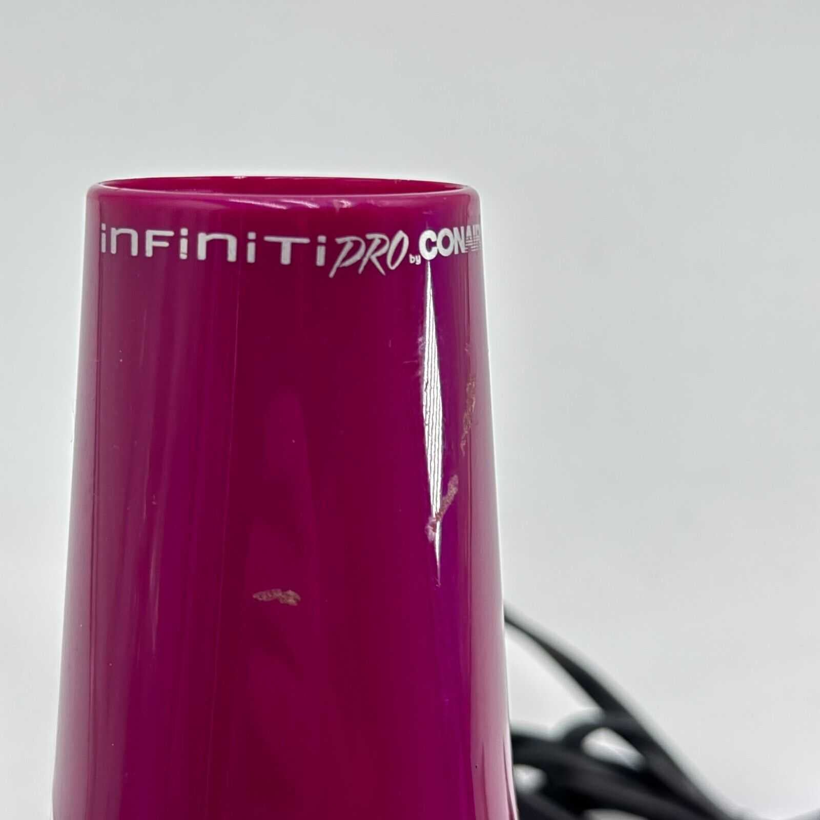 Infiniti Pro Conair Hair Blow Dryer 4 Settings Hot Warm Cool Cold High Low Speed