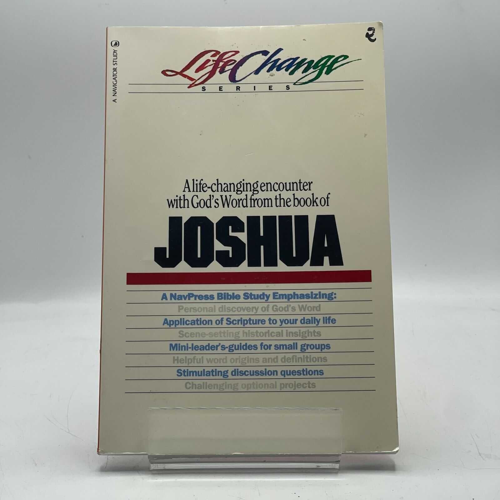 Joshua (Life Change Series) Paperback Book