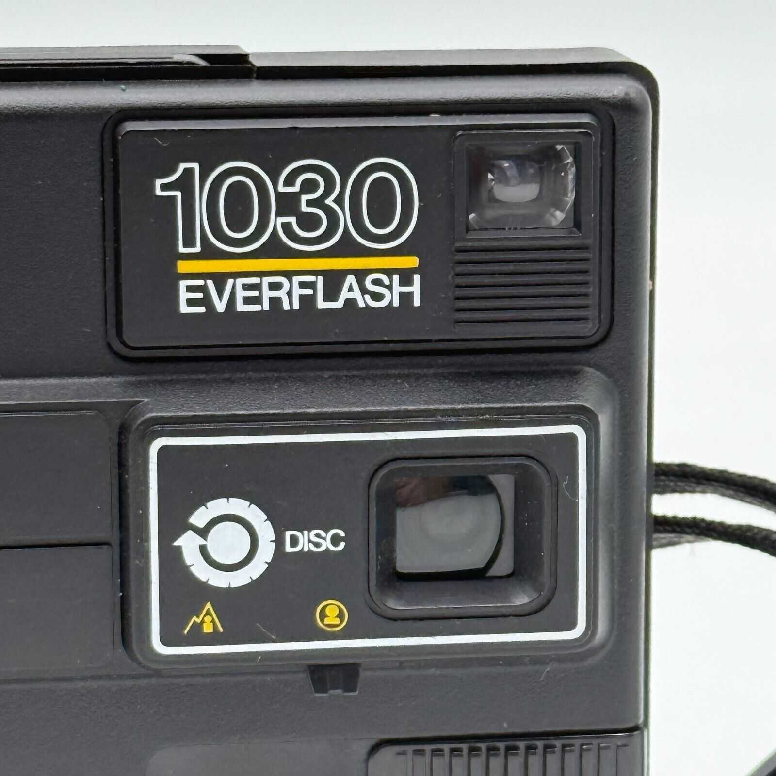 Keystone 1030 Everflash Disk Film Camera Vintage untested