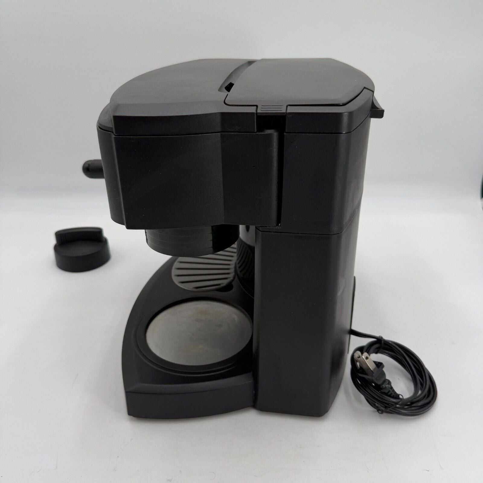 Krups II Caffe Duomo Type 985 Black Espresso Machine Coffee Maker Power Tested