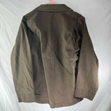 LL Bean Field Chore Canvas Jacket Primaloft Removable Liner Brown Adult Size S