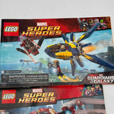 Lego Marvel Heroes Guardians Galaxy Ironman Hulk 76020 76019 76031 Manuals Only