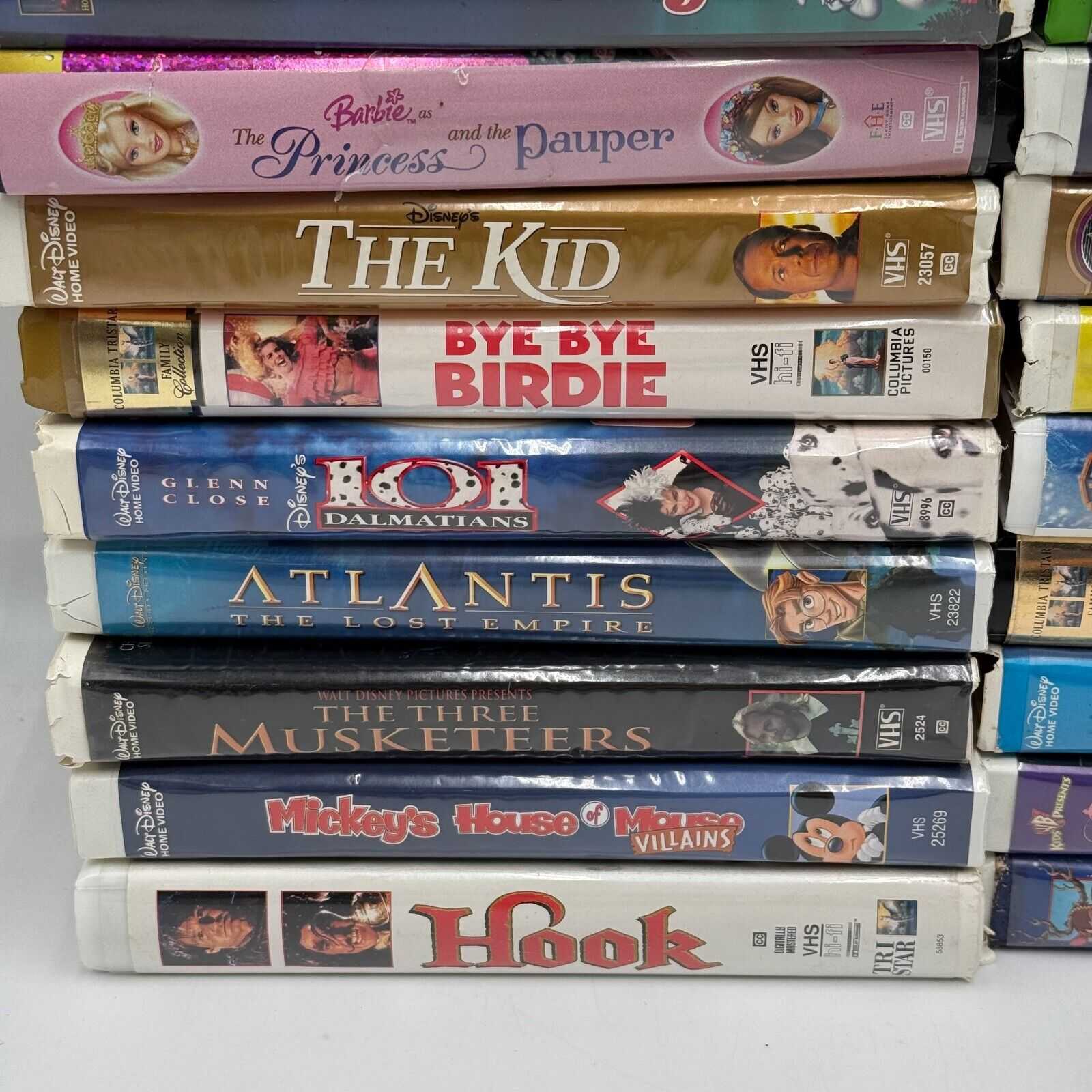 Lot 46 Classic VHS Tape Movies Disney Collection 20th Century Fox Warner Bros