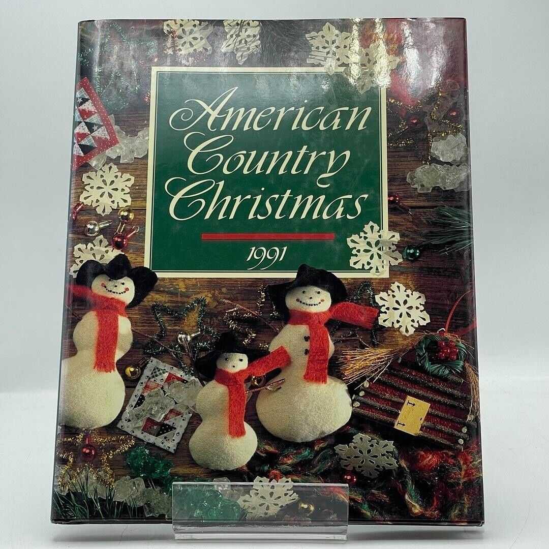 Lot of 4 - American Country Christmas Book Lot Hardcover