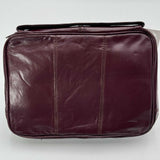 Lumen Genuine Leather Burgundy Red Bible Book Cover Organizer 6.5x9.5" Bag NWT