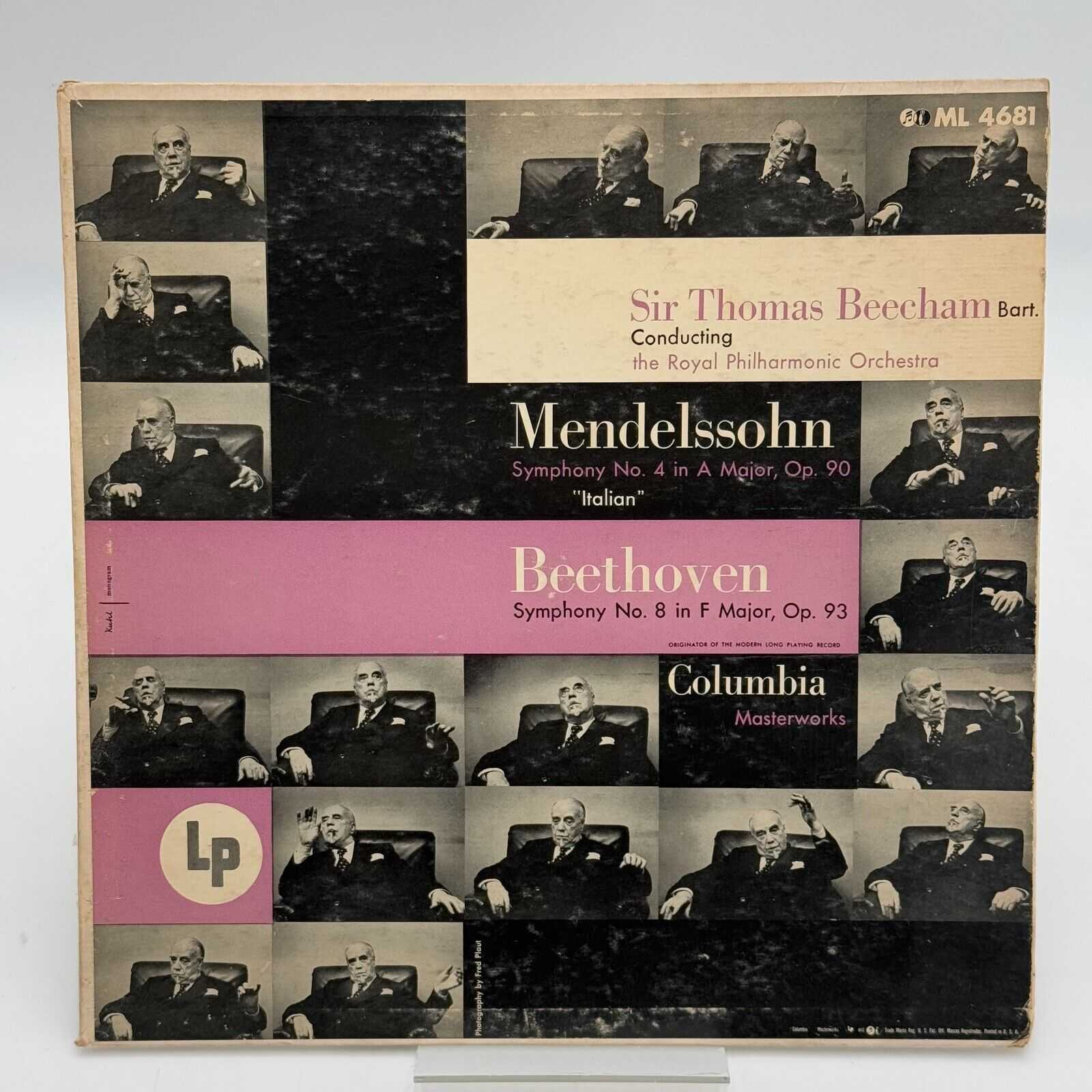 MENDELSSOHN SYMPHONY NO.4, BEETHOVEN SYMPHONY NO.8