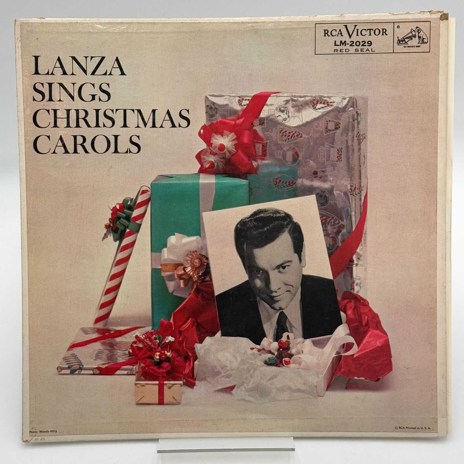 Mario Lanza – Lanza Sings Christmas Carols – 1956 - RCA Victor LM-2029 Vinyl LP