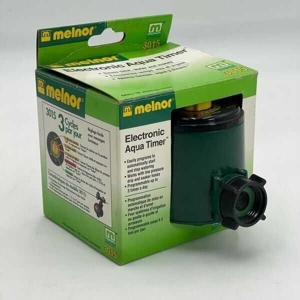 Melnor Electronic AquaTimer (3015) - EASY TO SET UP