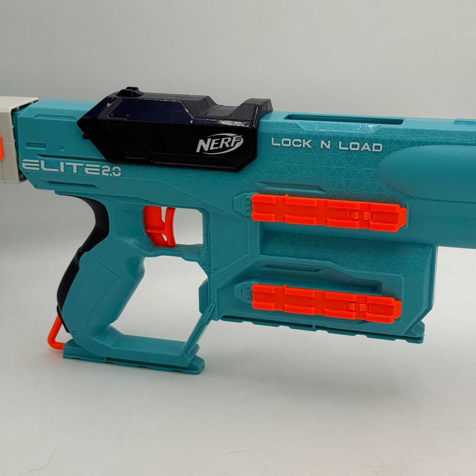 Nerf Elite 2.0 Lock N Load Blaster Pack Hasbro Toys Blue (no scope, grip, darts)