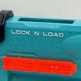 Nerf Elite 2.0 Lock N Load Blaster Pack Hasbro Toys Blue (no scope, grip, darts)