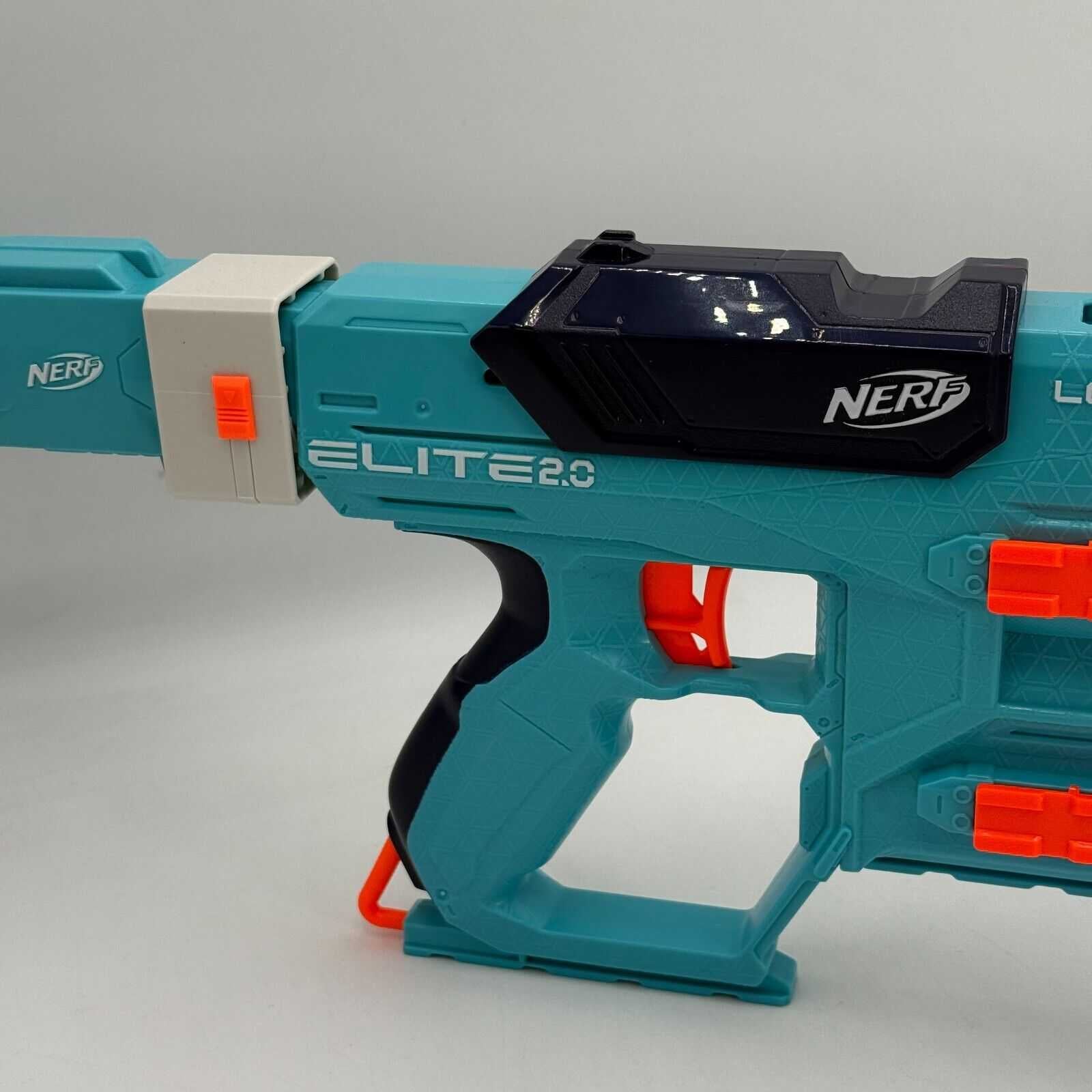 Nerf Elite 2.0 Lock N Load Blaster Pack Hasbro Toys Blue (no scope, grip, darts)