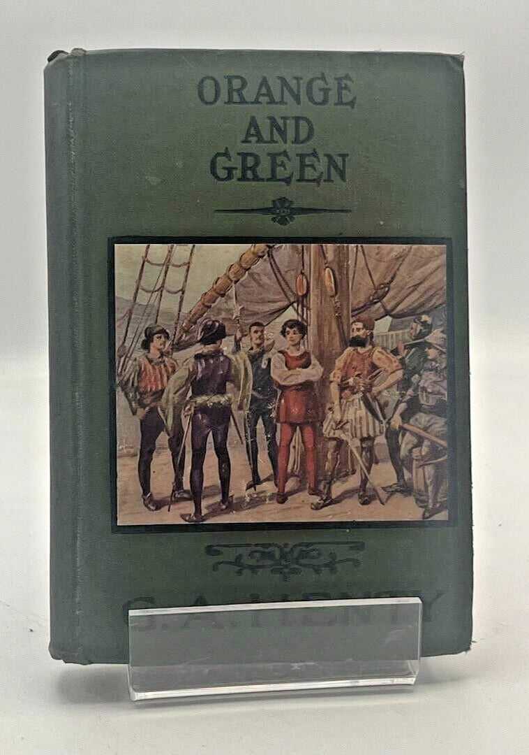 Orange And Green Hardcover Book by G.A Henty