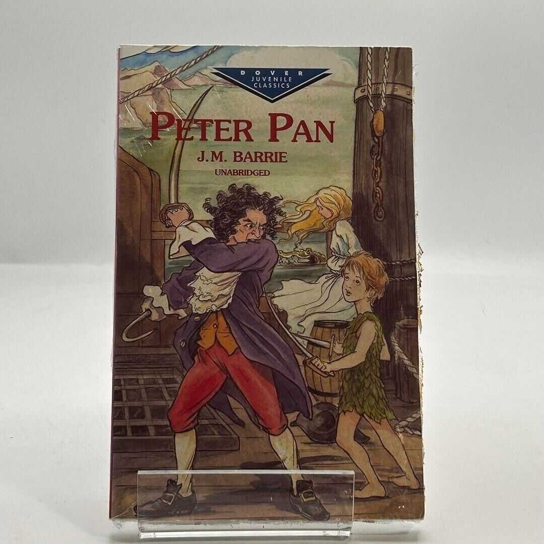 PETER PAN by J.M. BARRIE 1999 JUVENILE CLASSICS UNABRIDGED PAPERBACK BOOK