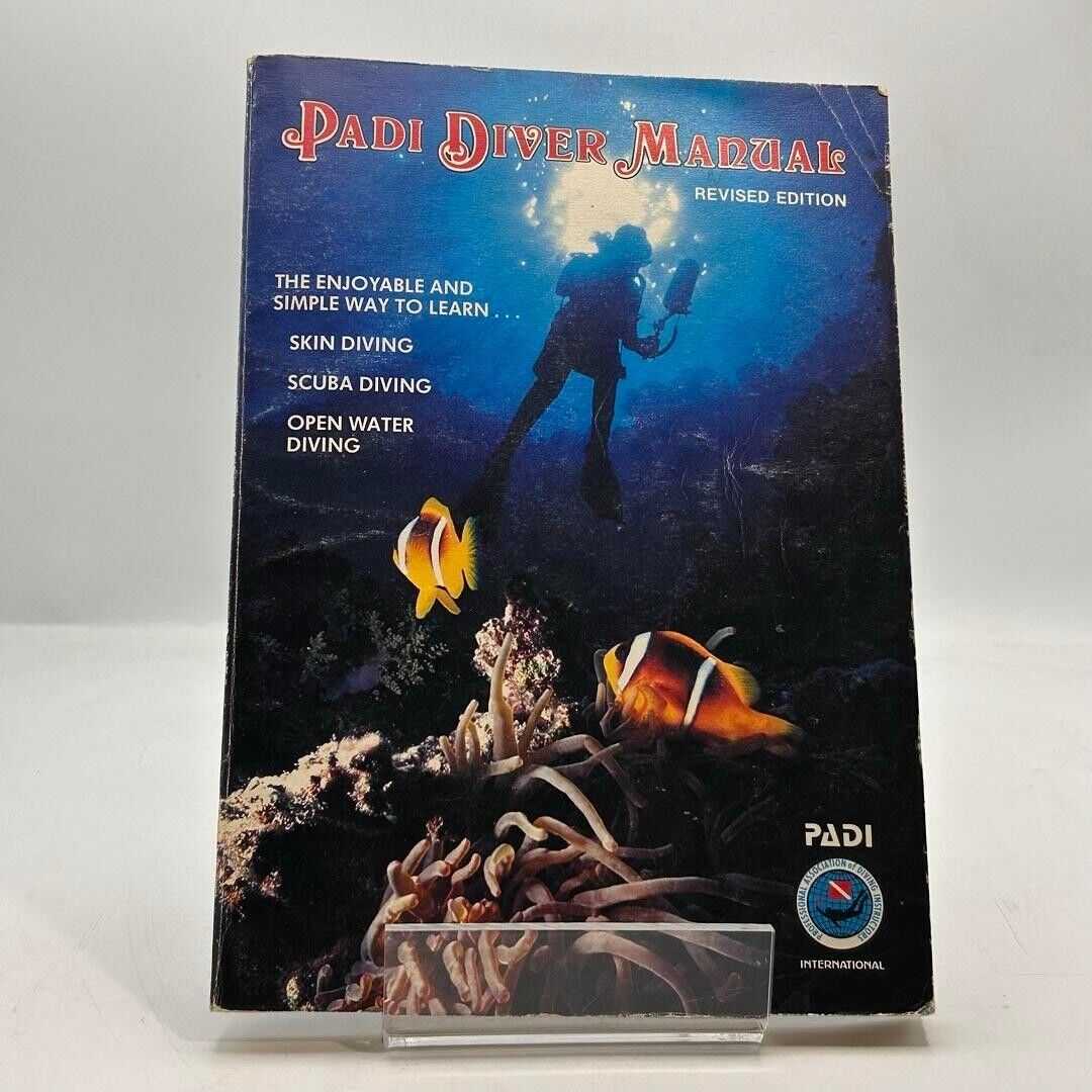 Padi Diver Manual Revised Edition 1984 VINTAGE PAPERBACK BOOK