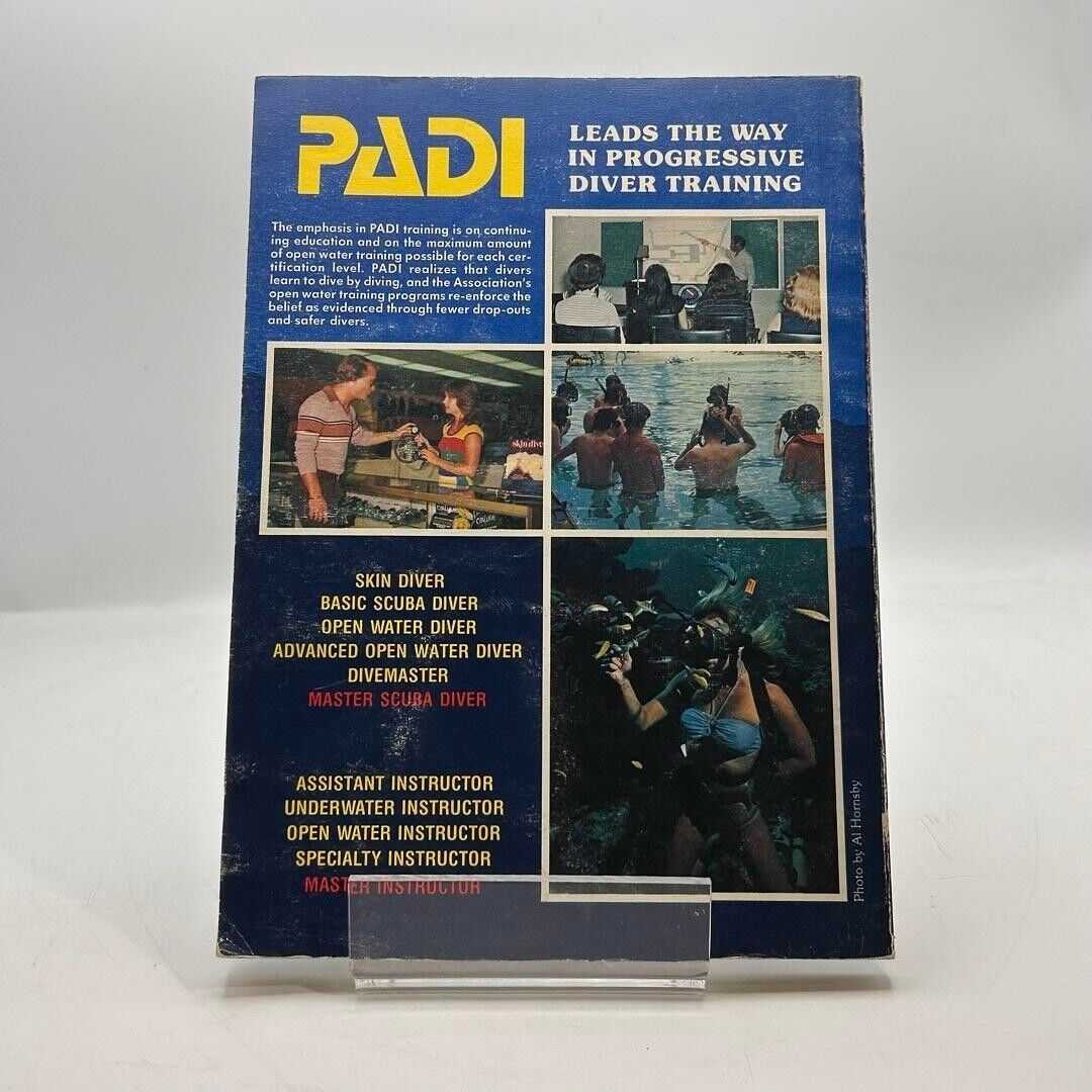 Padi Diver Manual Revised Edition 1984 VINTAGE PAPERBACK BOOK