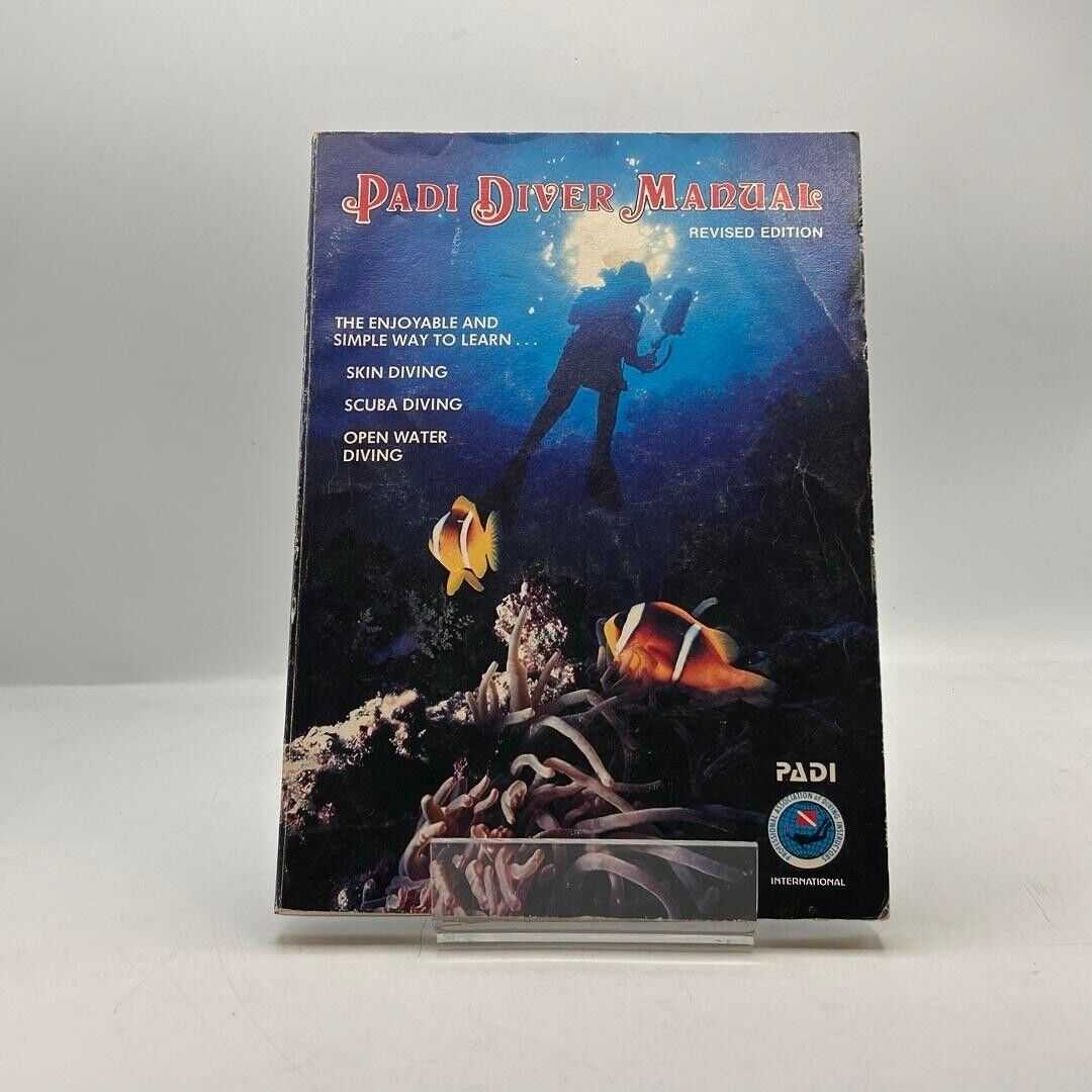 Padi Diver Manual Revised Edition 1984 VINTAGE PAPERBACK BOOK