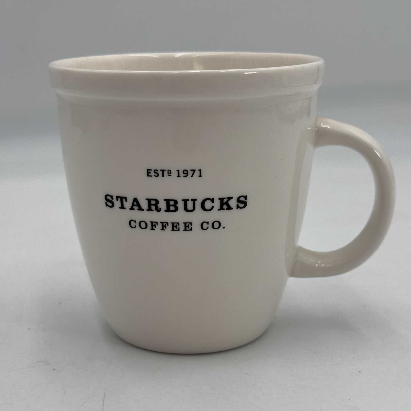 Pair of 18oz Starbucks Coffee Co. Mugs EST 1971 2001 Barista Edition 2007