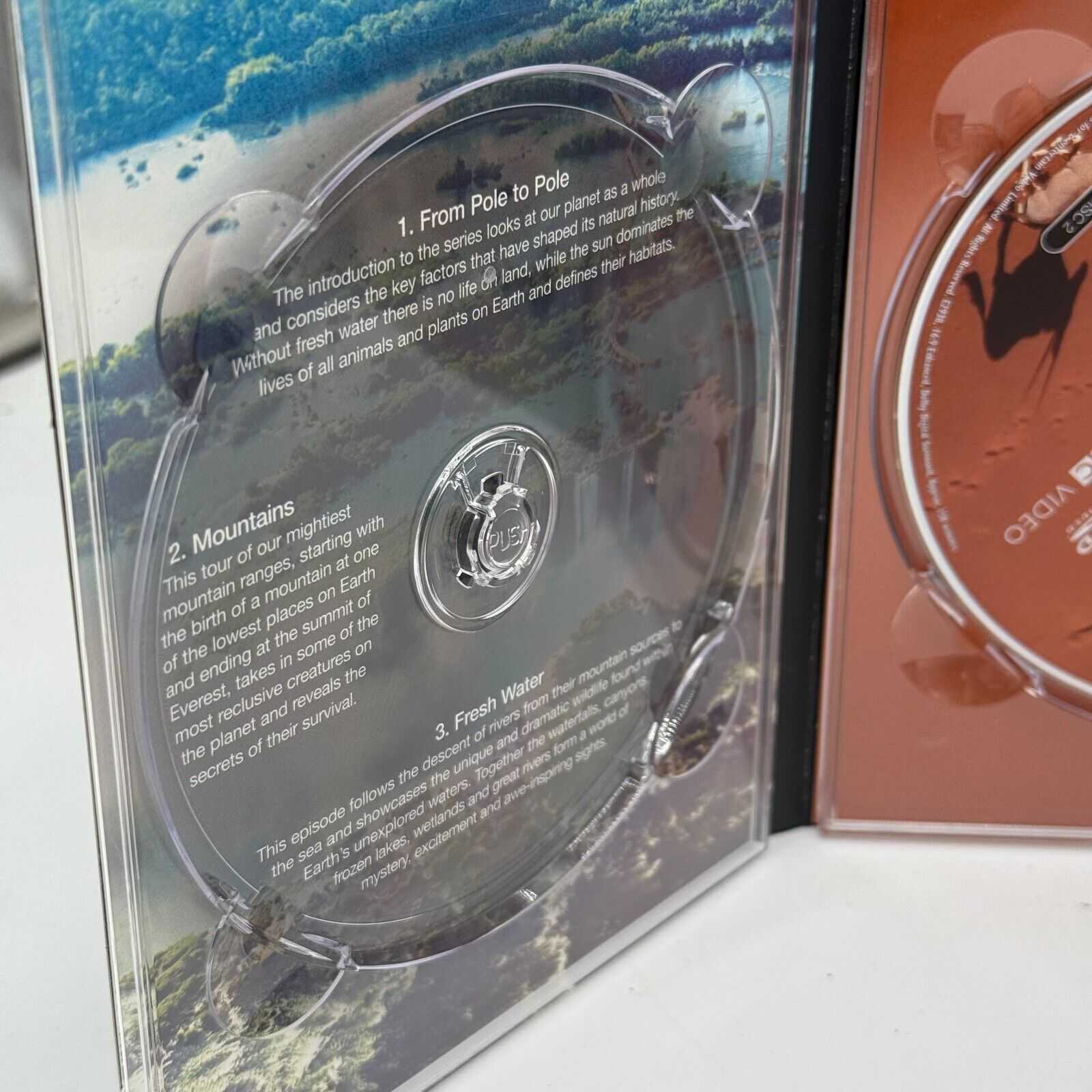 Planet Earth The Complete Series DVD Box Set BBC Video Nature '07 missing disc 1