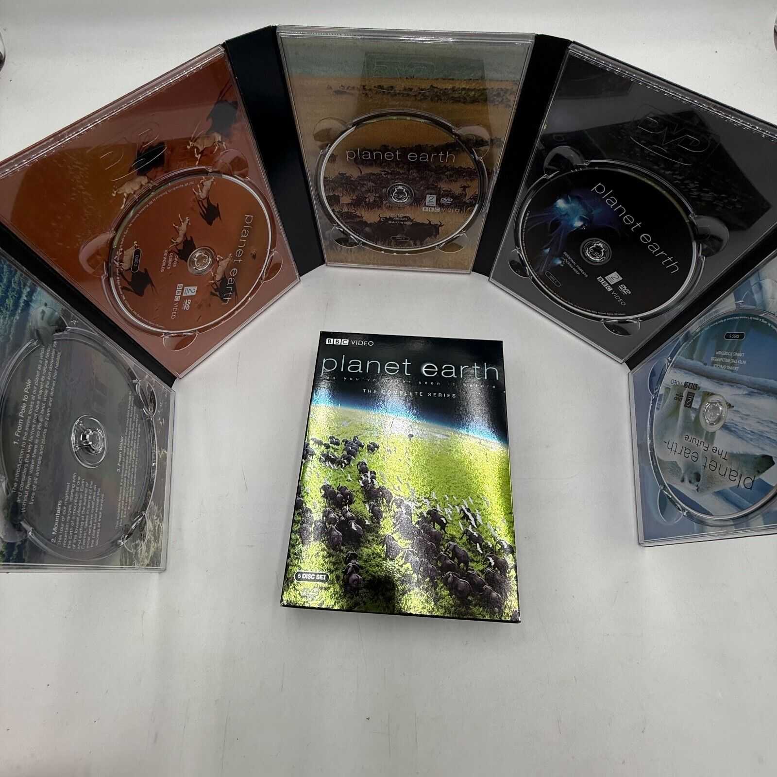 Planet Earth The Complete Series DVD Box Set BBC Video Nature '07 missing disc 1