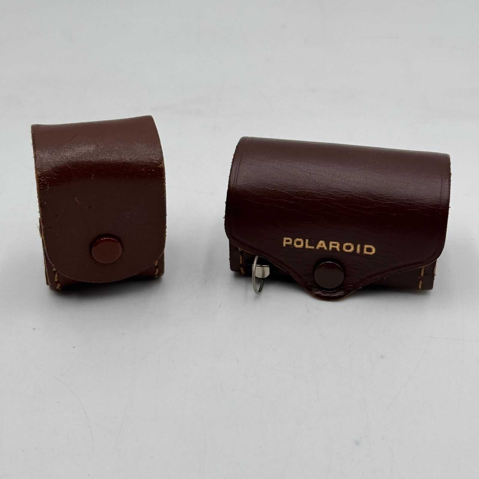 Polaroid Close-Up Lens Kit No. 540 Tape Measure Mini Leather Case - PARTIAL SET