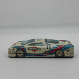 Rare Martini Racing Jaguar XJ220 Tin Pencil Case Tinplate Products circa 1995