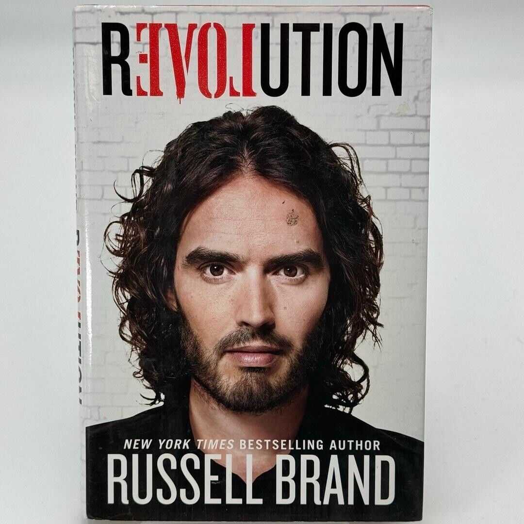 Revolution By Russell Brand Hardcover Book Biography Memoir Hilarious Comedy