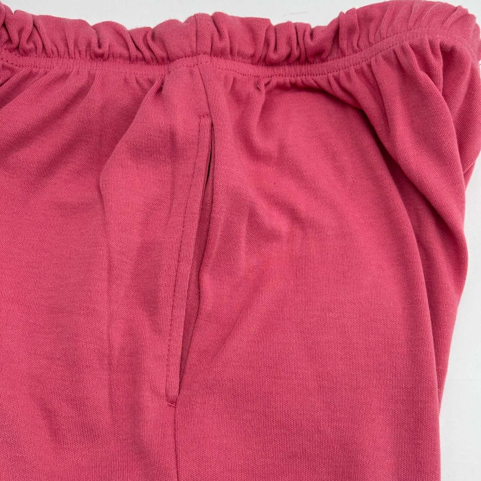 Roaman’s Pink Sweatpants Loungewear Loose Fit Women’s Size L Large Petite