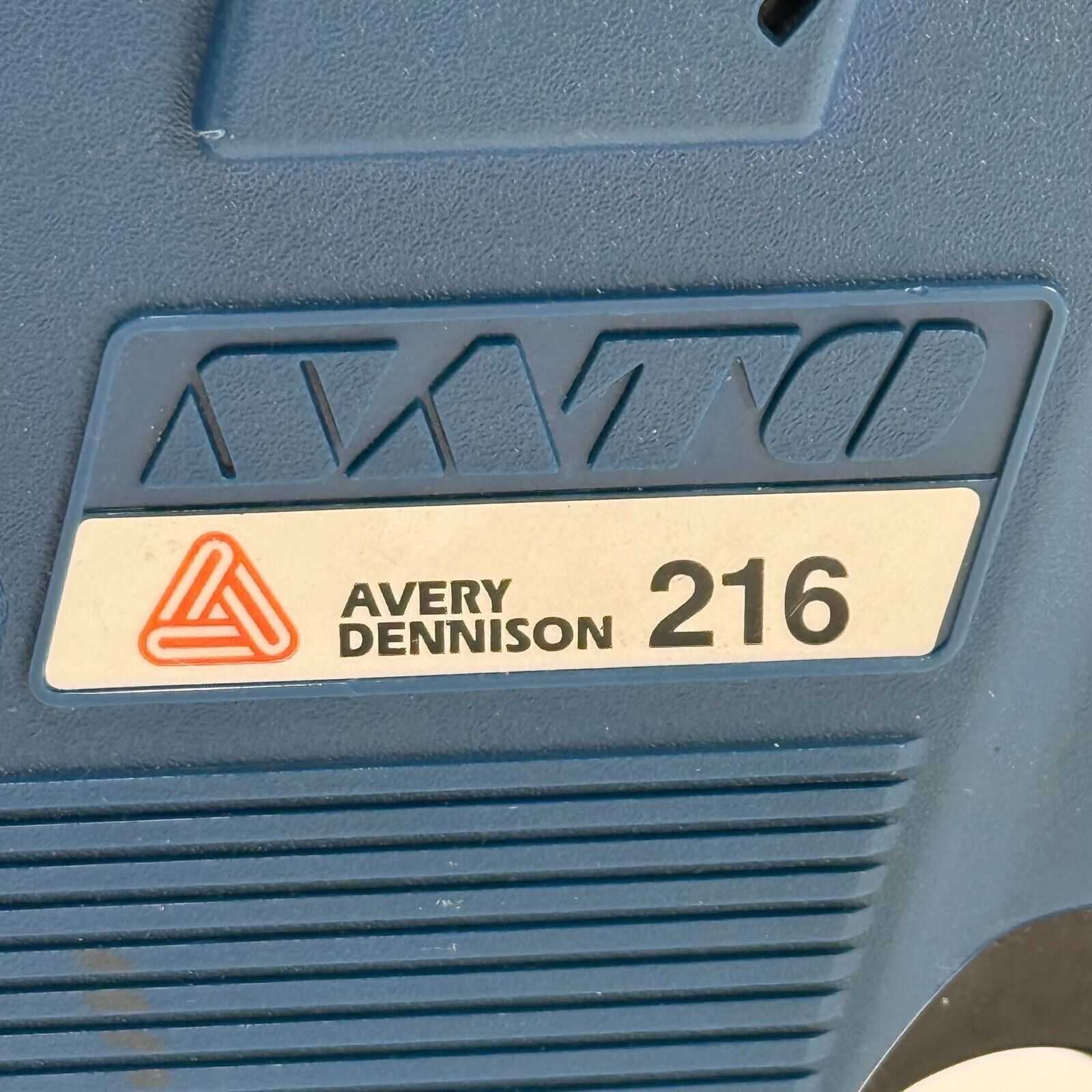 SATO AVERY DENNISON 216 Price Sticker Gun Retail Store Worker Blue 2 Line