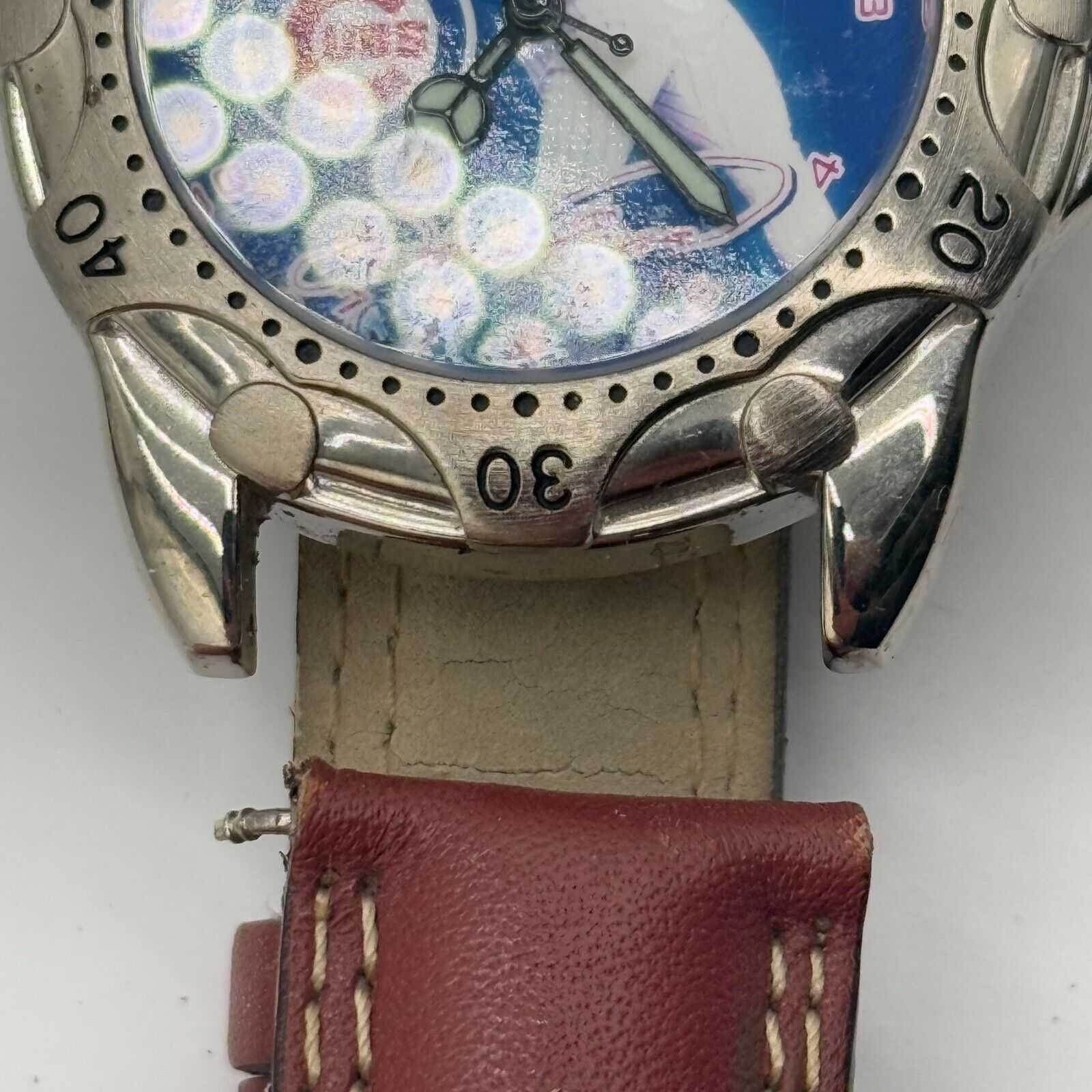 Sammy Sosa Cubs Homerun Hero Quartz Watch 1998 MLB Japan Movt Genuine Leather