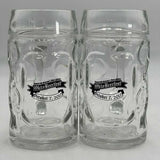 Set of 2 - Tombstone Arizona's Oct. 7th 2017 Octobeerfest Glasses 0.5L