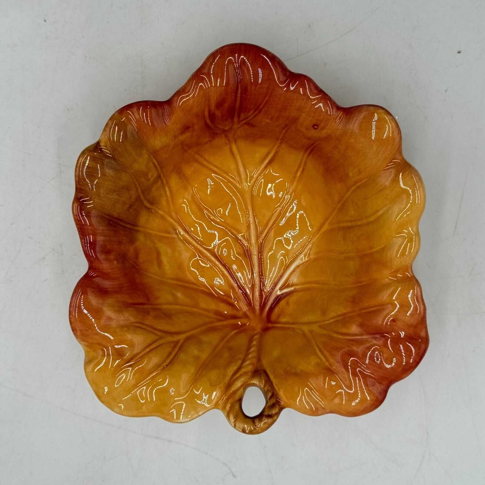 Set of 3 Fitz & Floyd Classic Fall Harvest Leaf Dish 2 Pumkin Soup Bowl Lid