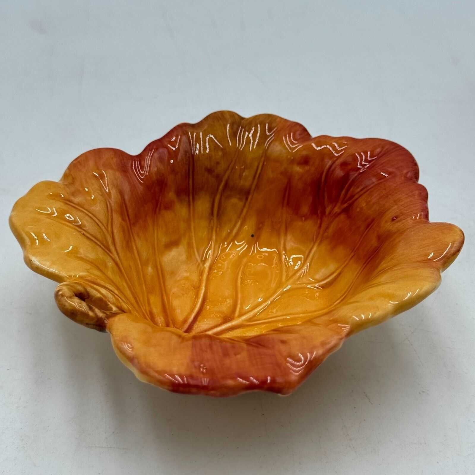 Set of 3 Fitz & Floyd Classic Fall Harvest Leaf Dish 2 Pumkin Soup Bowl Lid