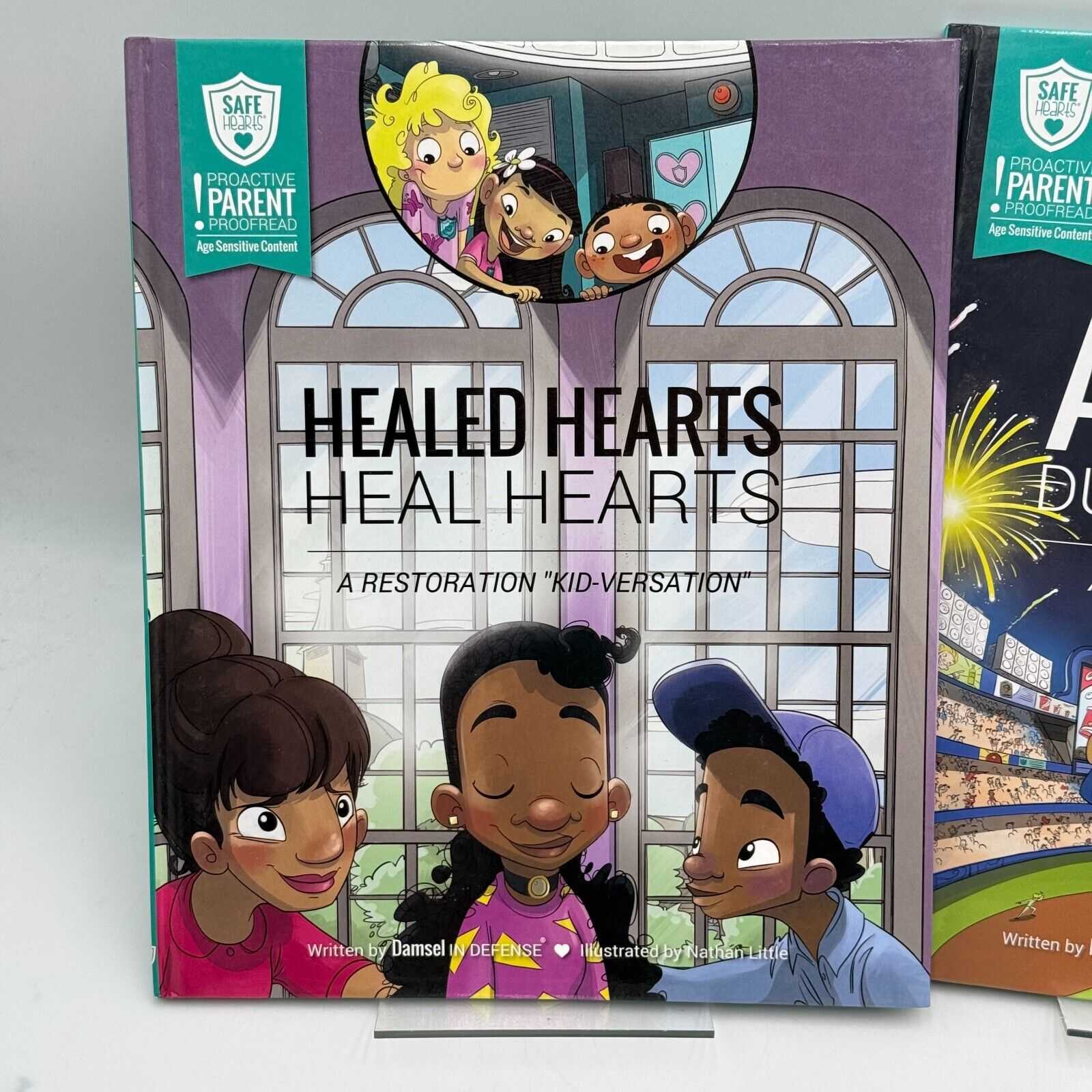 Set of 3 Safe Hearts Proactive Parent Kid Conversation Books Restoration