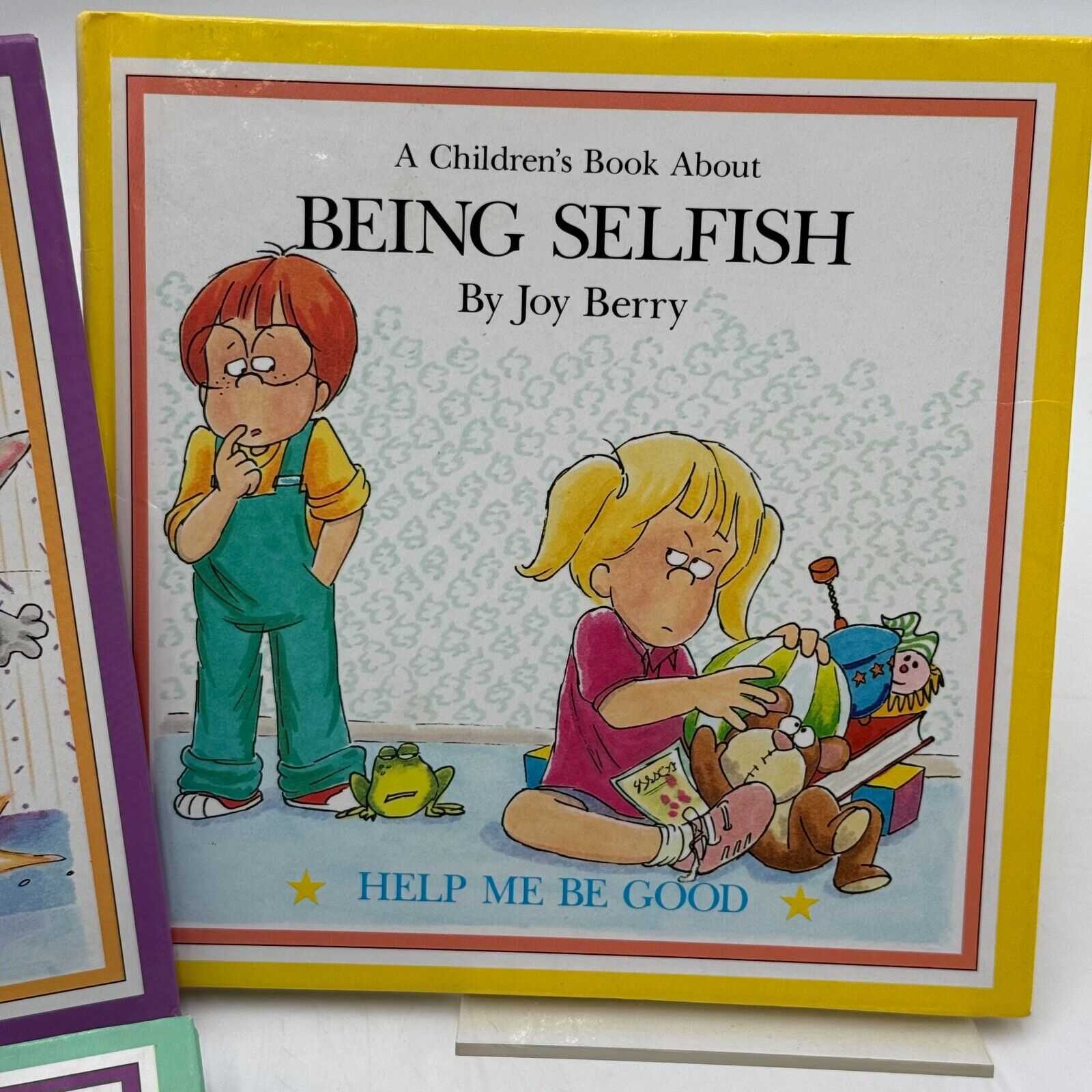 Set of 4 A Children’s Book About - Disobeying, Teasing, Throwing Tantrums