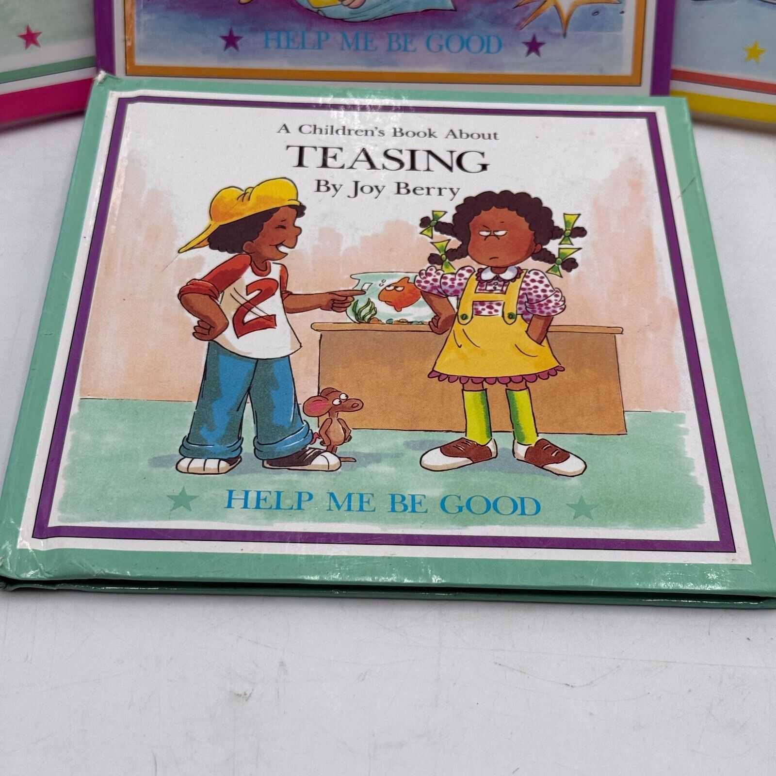 Set of 4 A Children’s Book About - Disobeying, Teasing, Throwing Tantrums