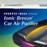 Sharper Image Design Ionic Breeze Car Air Purifier #SI633 battery or plug in NIB