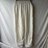 Slade Baggy Nylon Pants Loungewear Sweatpants White Cream Women’s Size M Medium