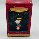 Snoopy & Woodstock Charlie Brown Christmas Collector’s Ornament Table Top 1994