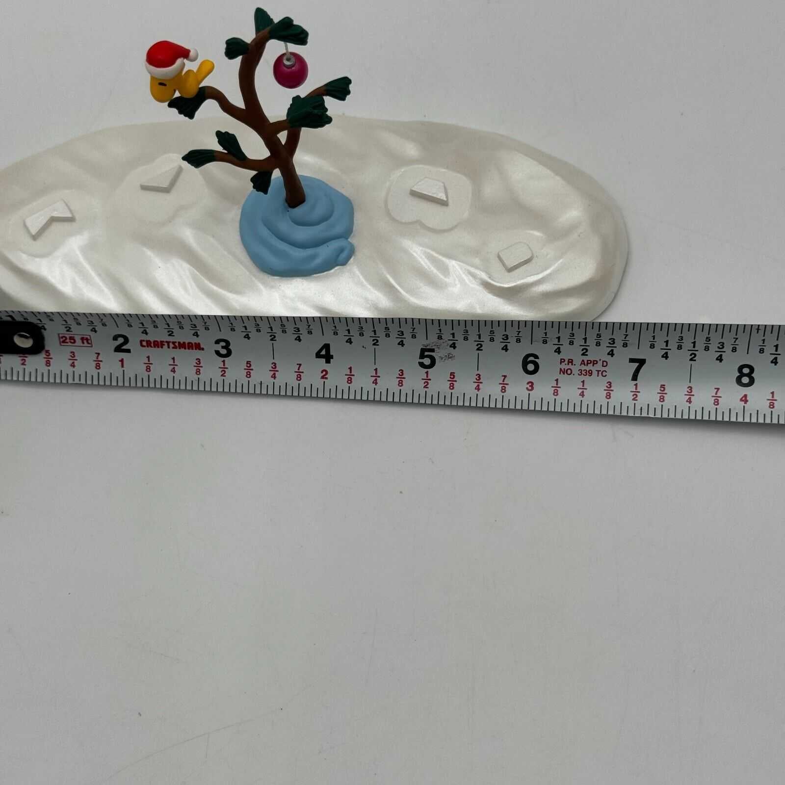 Snoopy & Woodstock Charlie Brown Christmas Collector’s Ornament Table Top 1994