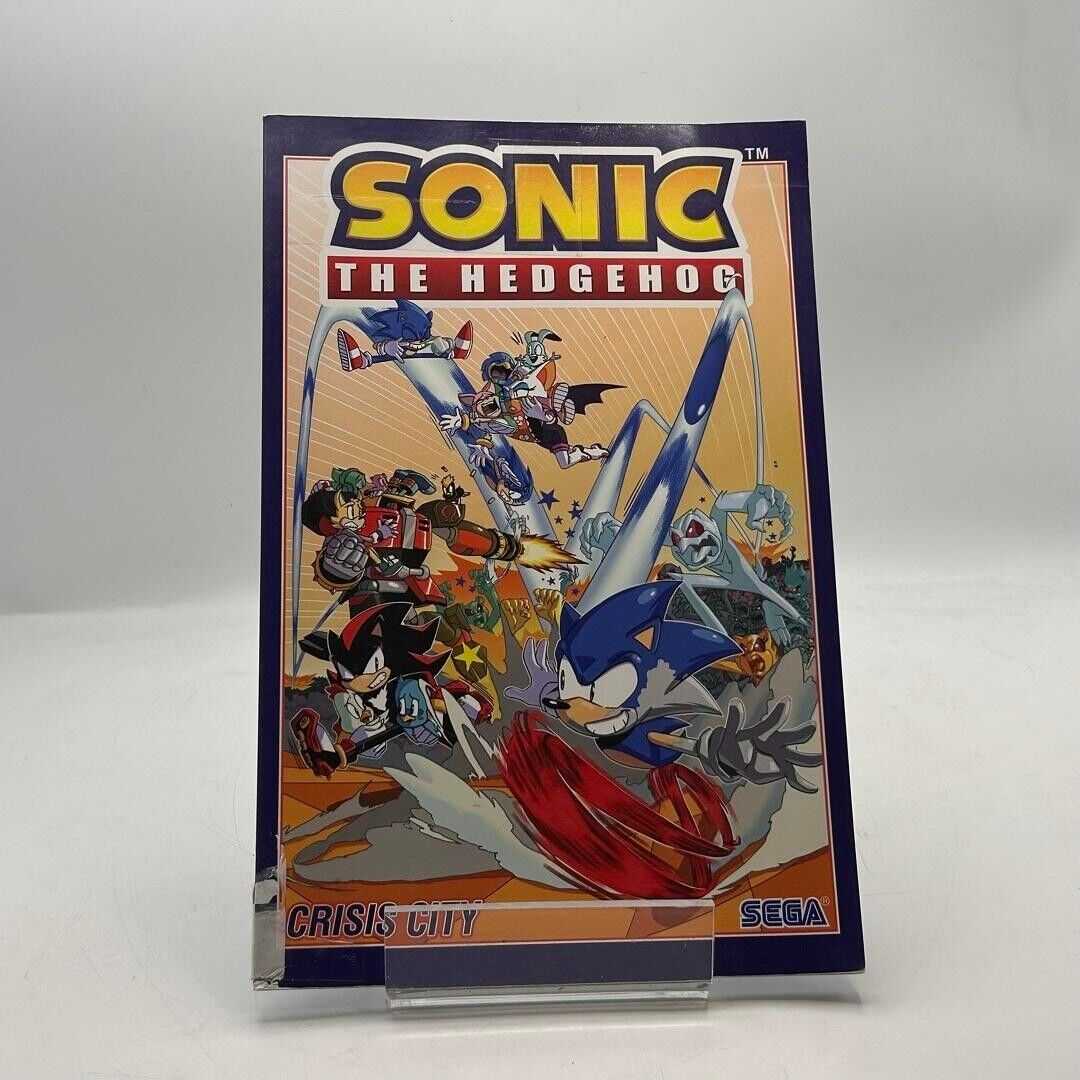 Sonic the Hedgehog Vol. 5: Crisis City by Ian Flynn 2020 PAPERBACK BOOK