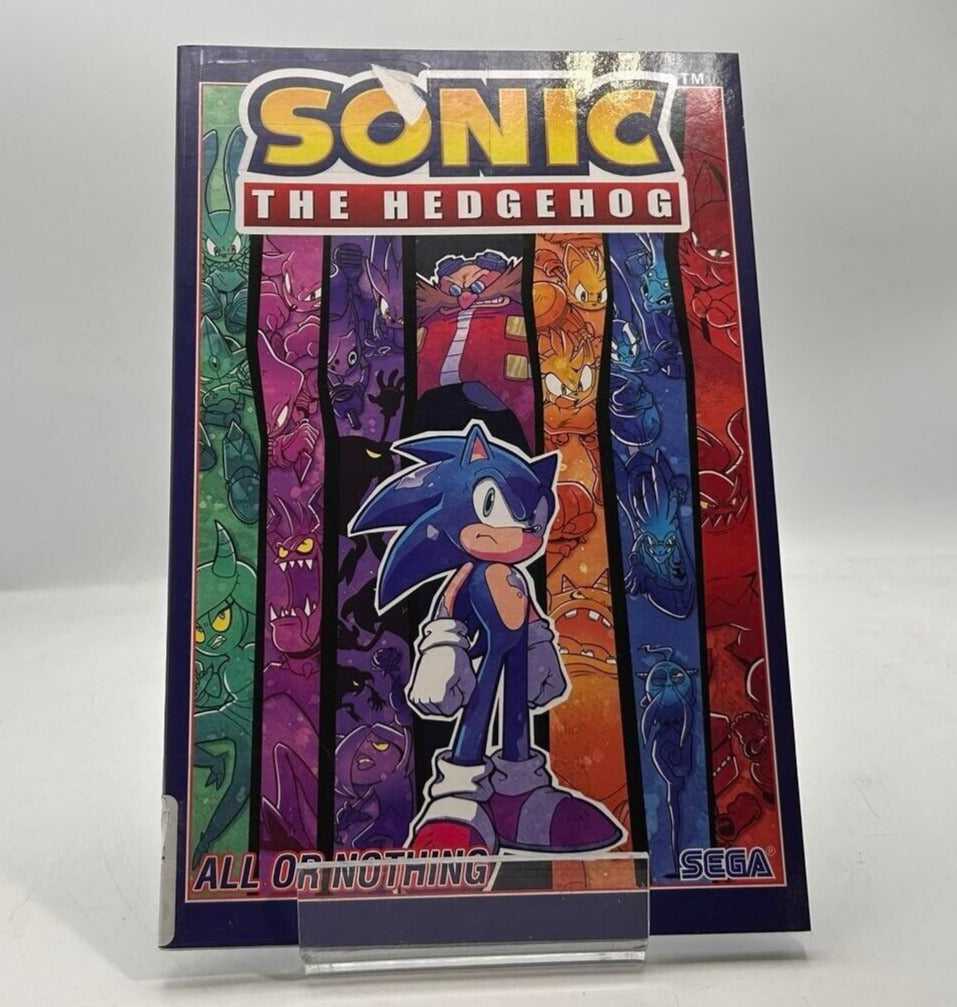 Sonic the Hedgehog Vol. 7: All or Nothing by Ian Flynn 2020 PAPERBACK BOOK