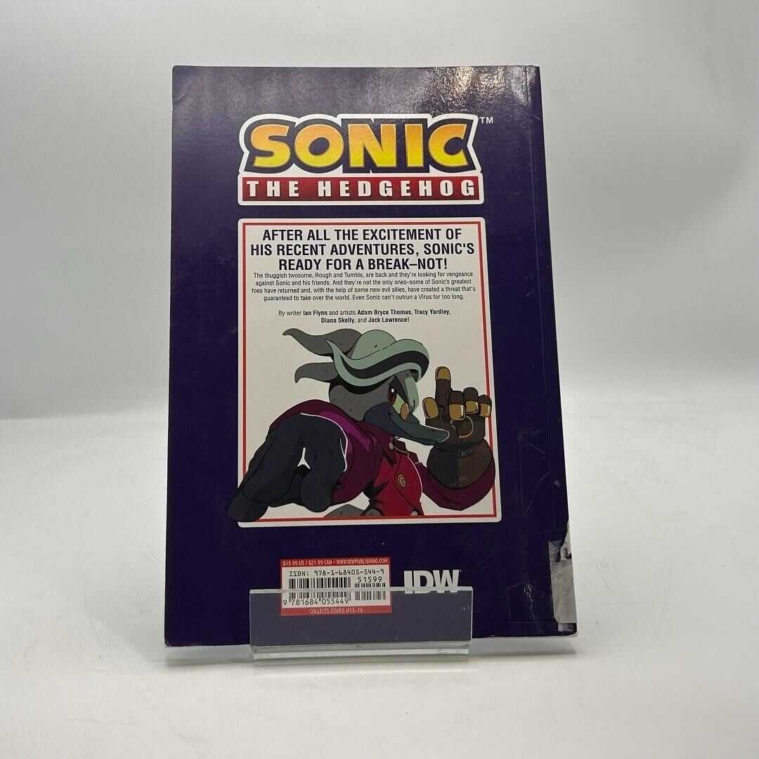 Sonic the Hedgehog Volume 4: Infection by Ian Flynn 2019 PAPERBACK BOOK