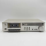 Sony Stereo Cassette Deck TC-K22 SD Head Rare Silver Tested Works - Read Desc