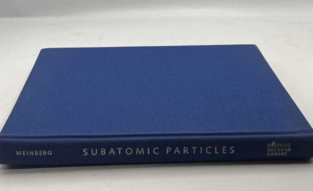 Subatomic Particles by Weinberg Scientific American Library HARDCOVER BOOK