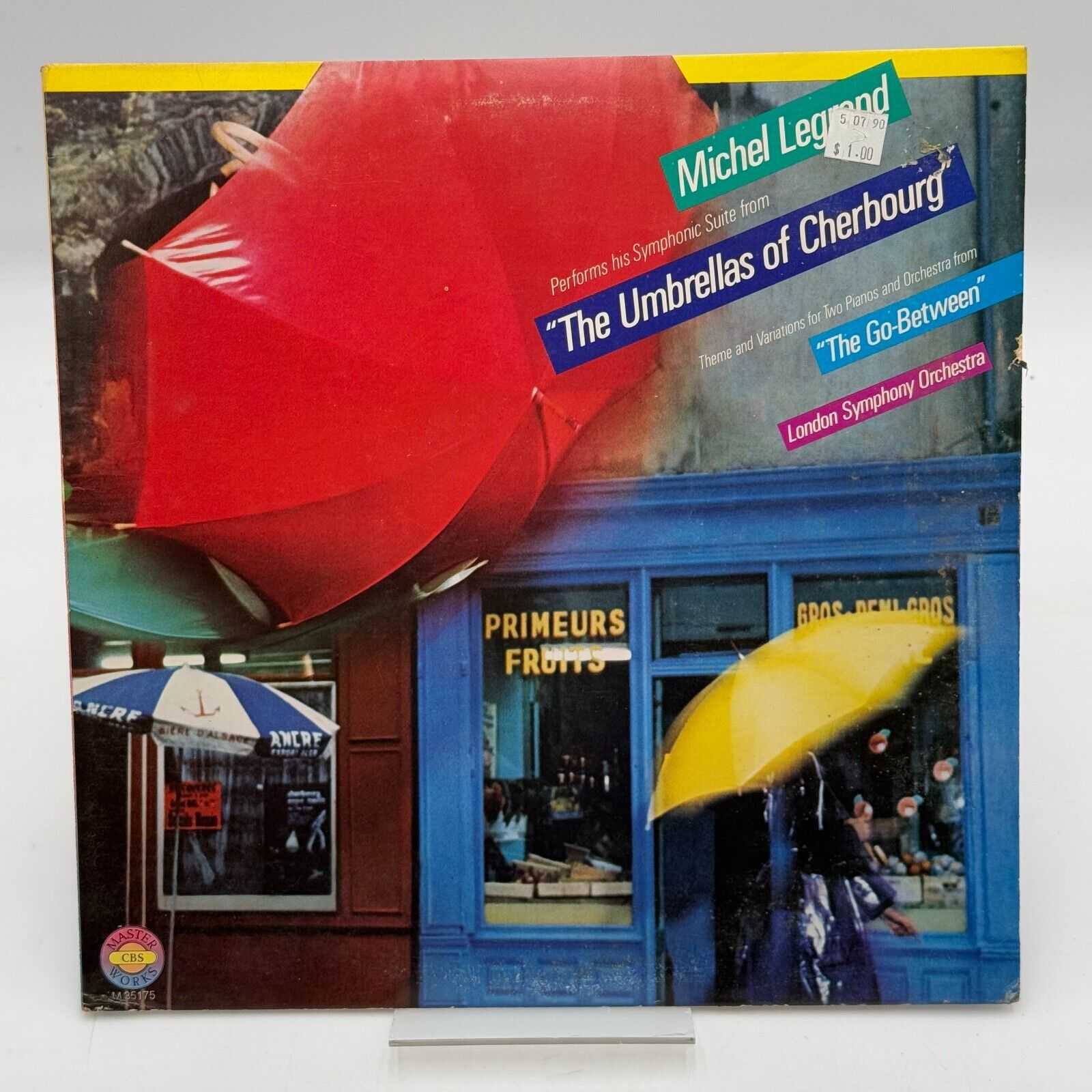 Symphonic Suite Umbrellas Of Cherbourg LP Record Vinyl Michel Legrand Columbia