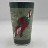 Tall Green Mug Legend of the Candy Cane Story Candycane Christmas Holiday Cup