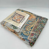 Tapestry Woven Throw Angels on High 2 100% Cotton 50x60in Blanket Made in USA