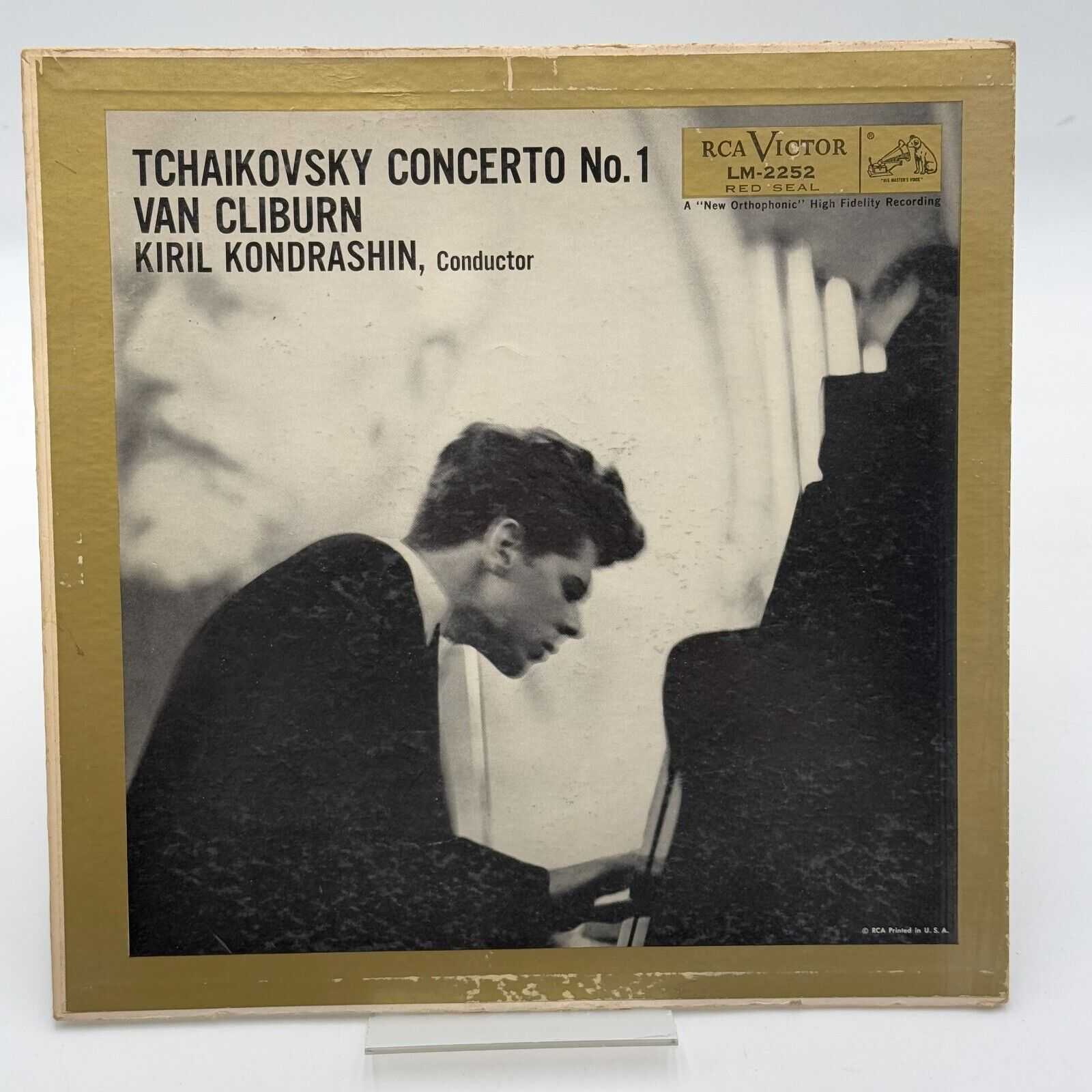 Tchaikovsky, Concerto No. 1 Cliburn Kondrashin Vinyl RCA Victor LM-2252