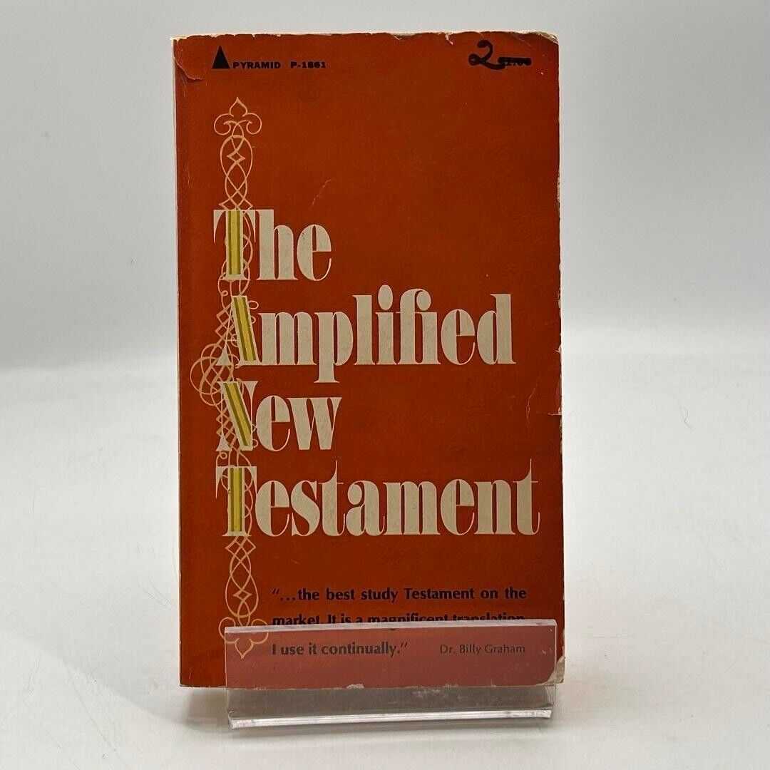 The Amplified New Testament 1958 VINTAGE PAPERBACK BOOK